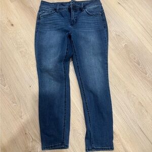 Stylish Blue Ankle Jeans for Women